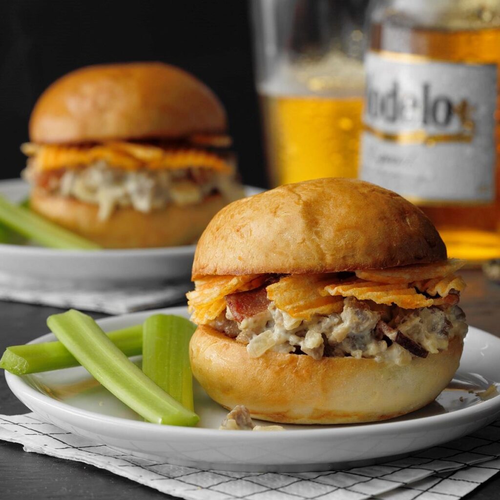 Touchdown Brat Sliders: GOOD FOOD FOR GAME DAY