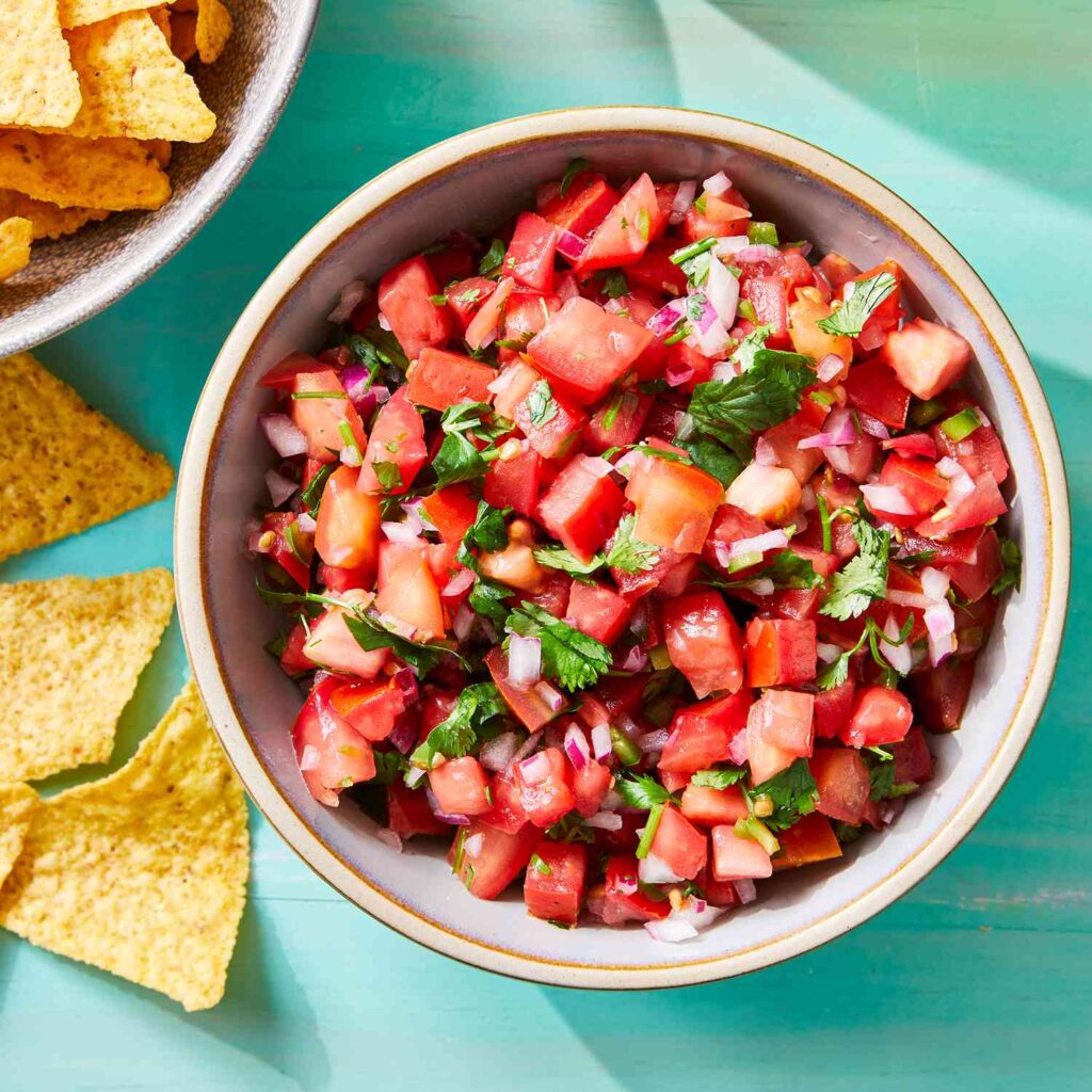 Salsa: low sodium game day food