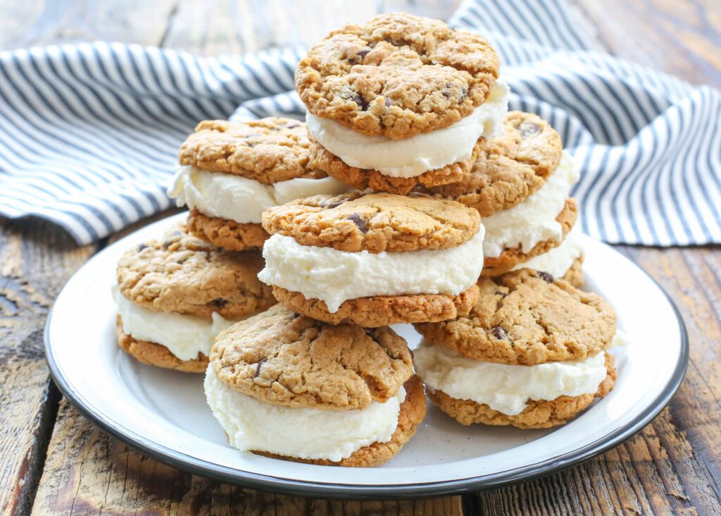 Ice Cream Cookie Sandwiches