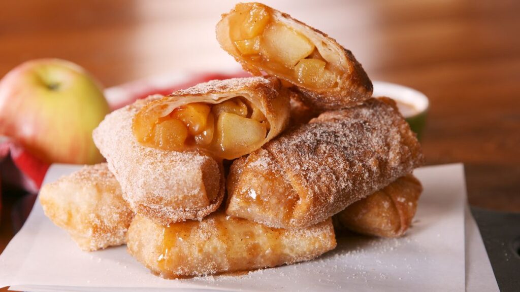 Apple Pie Egg Rolls