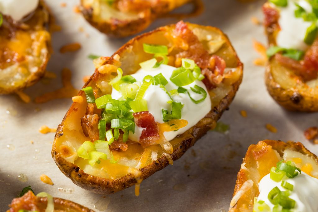 Loaded Potato Skins: