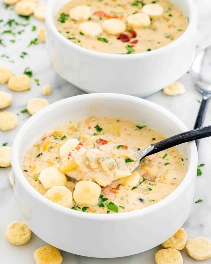 ,New England Clam Chowder Cups