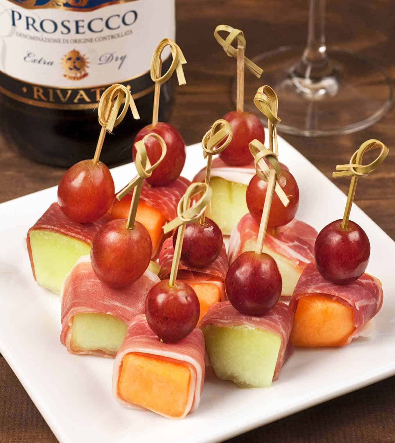 Prosciutto-Wrapped Melon