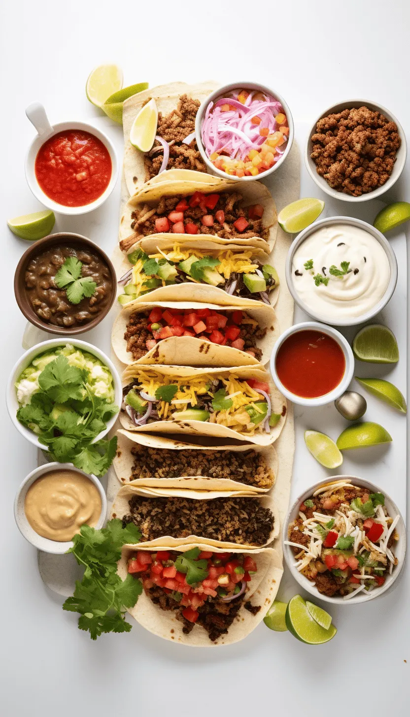 Interactive Gourmet Taco Bar