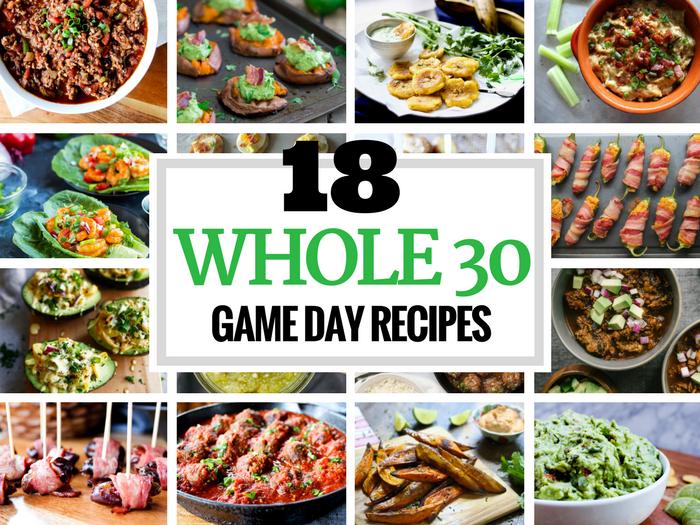 Whole30 game day food