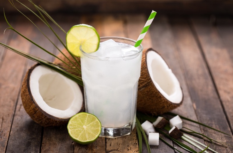 Coconut Water with Lime