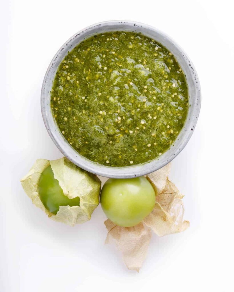 Salsa Verde (Roasted Tomatillo Salsa):