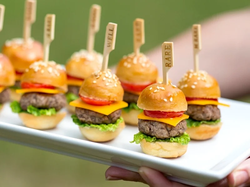 Sliders and Mini Burgers