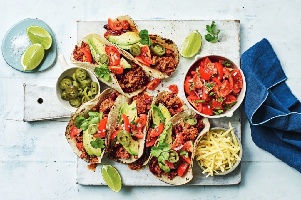 Vegetarian and Vegan Tacos options