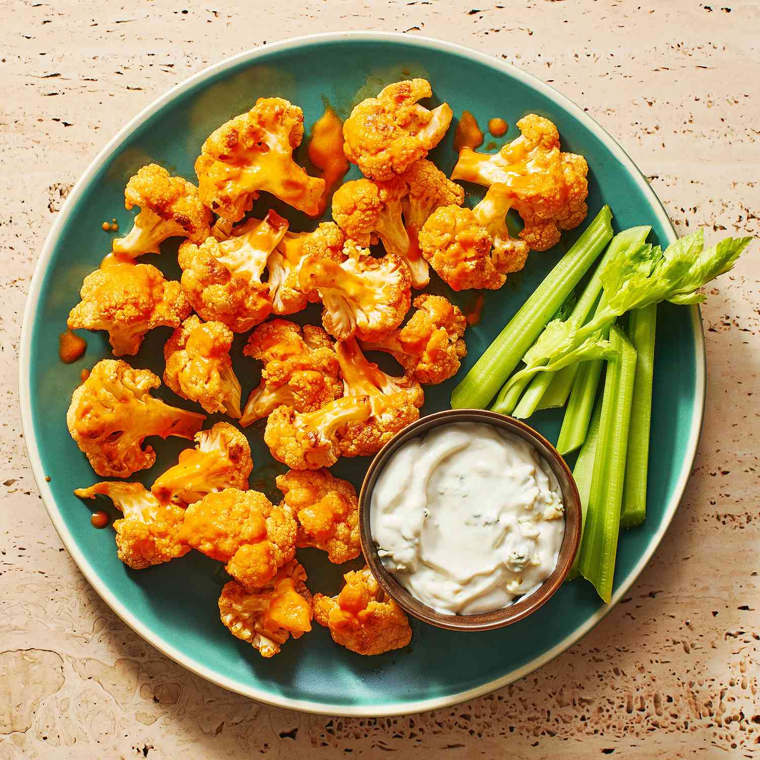 Buffalo Cauliflower Bites