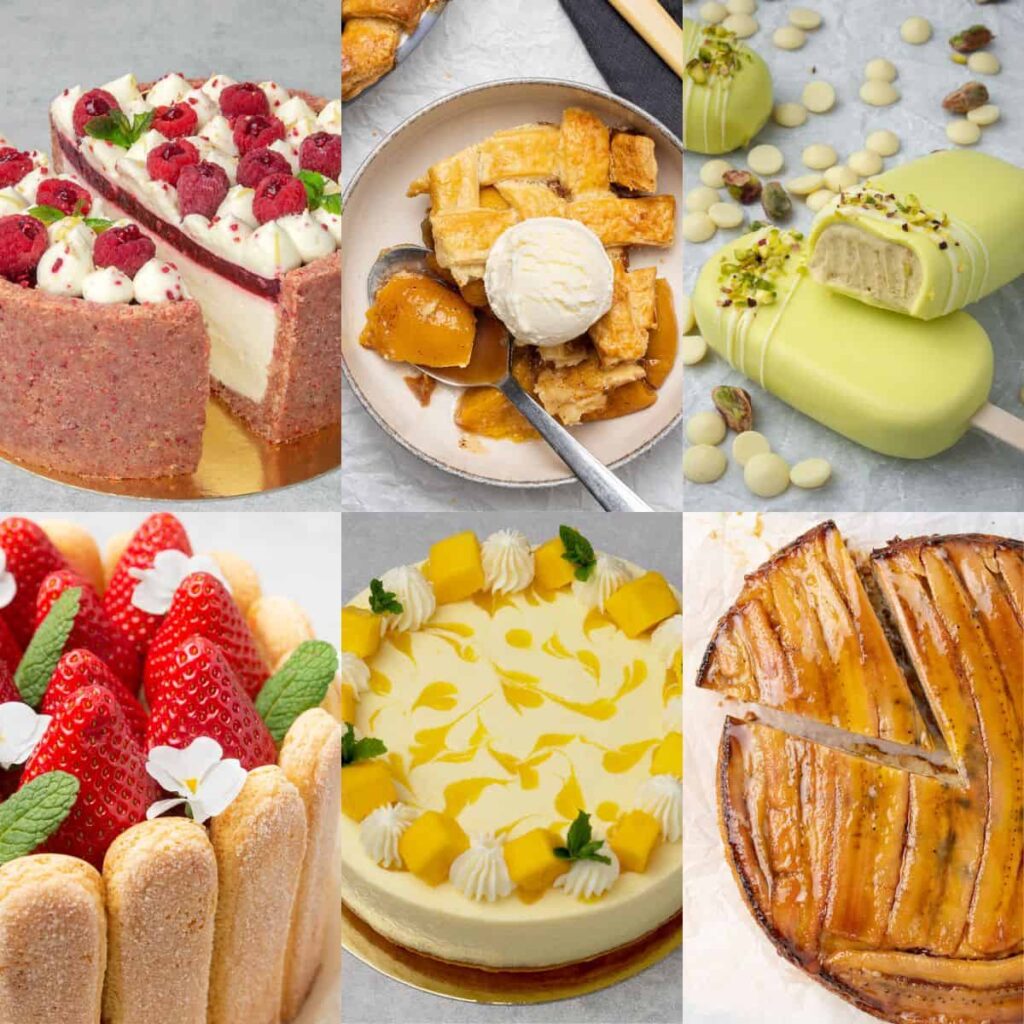 Summer desserts