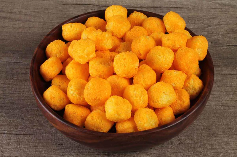 "Pac-Man" Cheese Balls