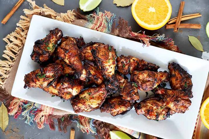 Jamaican Jerk Wings