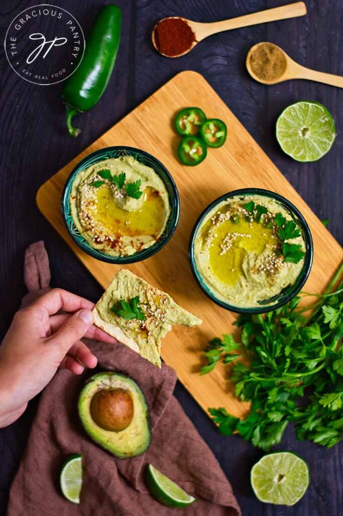 Hummus and Guacamole