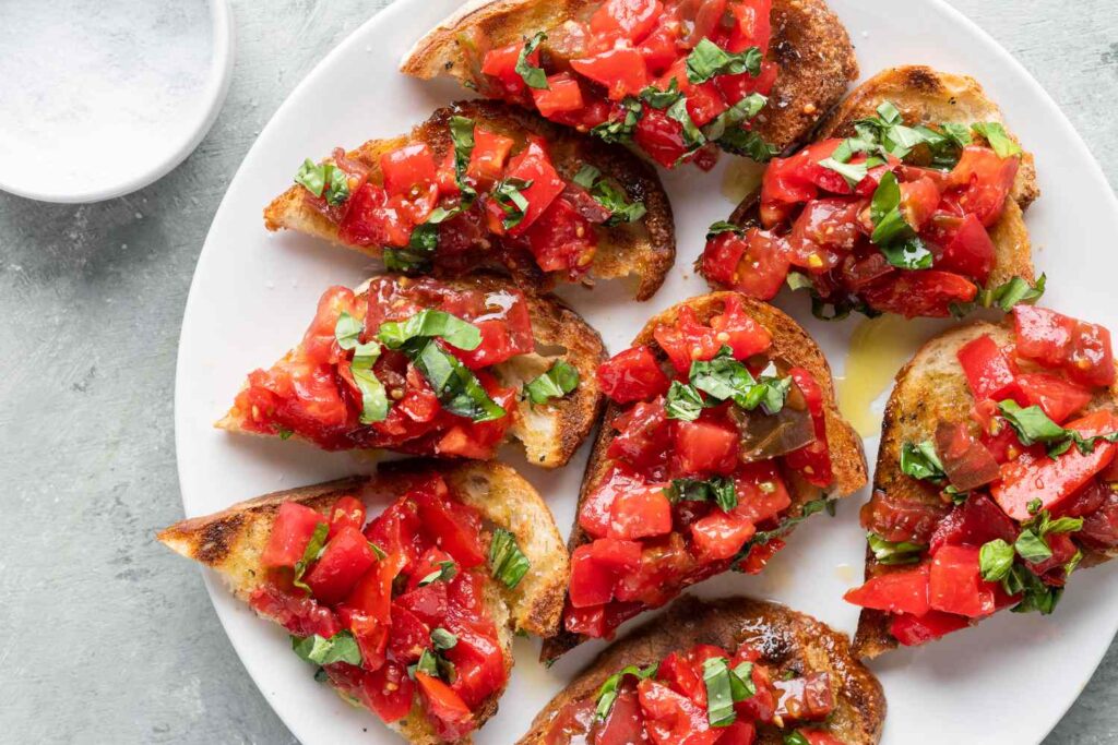 Classic Tomato Bruschetta