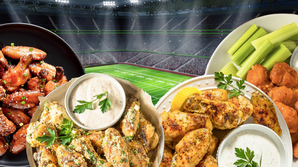 Preparing wings for a large Super Bowl party requires some planning and techniques to keep things running smoothly: