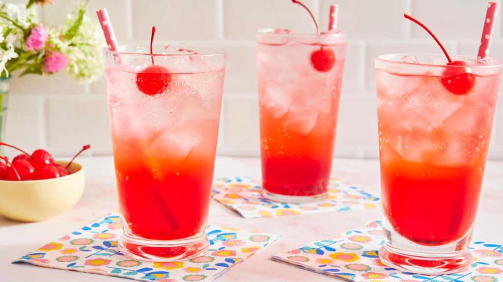 Best Drinks for a Gaming Party shirley temple drink