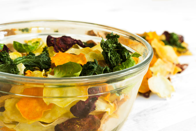 Healthy Snacks for Basketball: Baked Veggie Chips