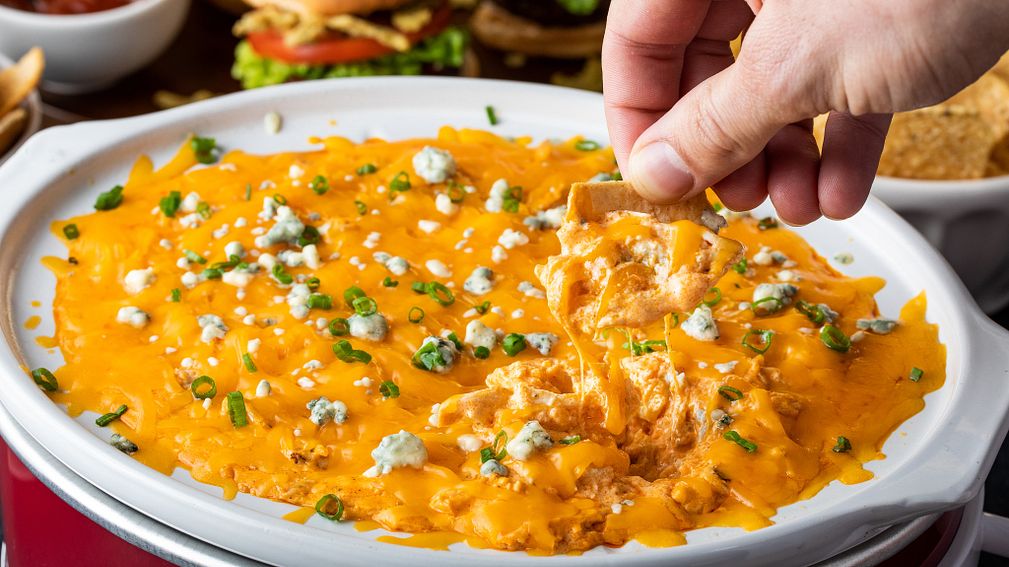 Crockpot Buffalo Chicken Dip