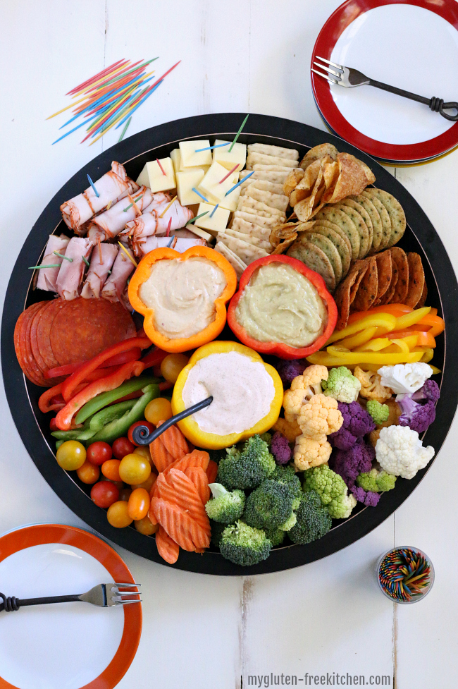 Veggie Platters with a dip