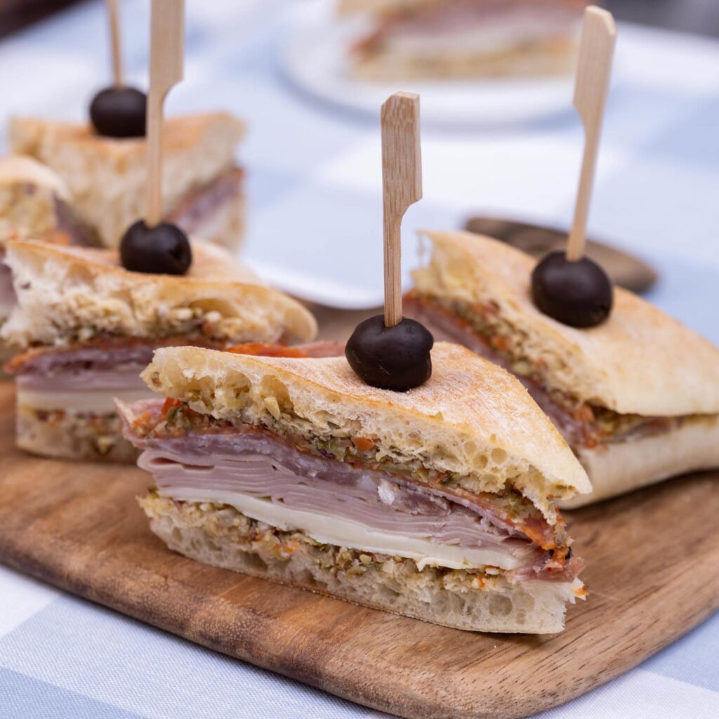 New Orleans Muffuletta Bites