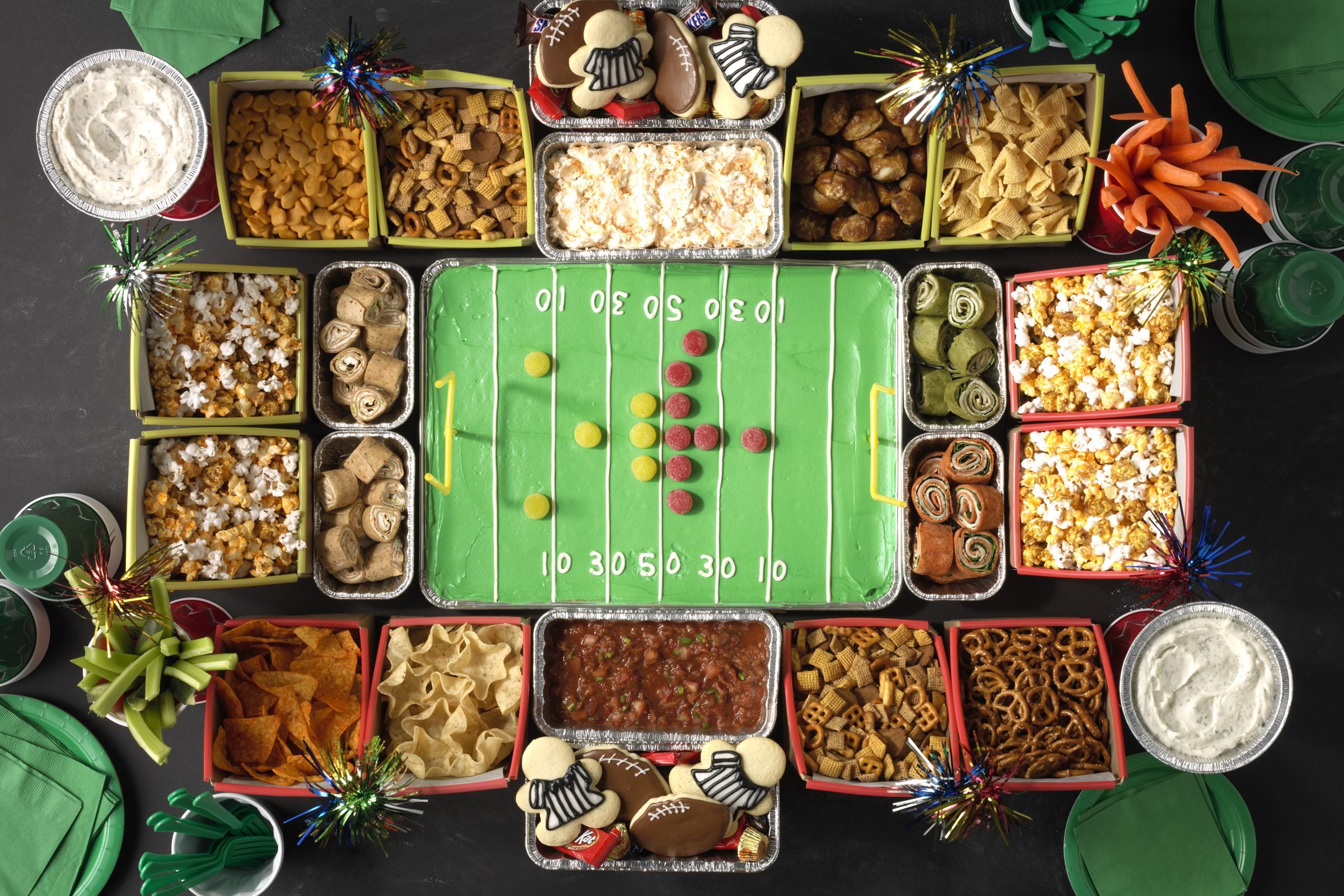 Setting Up a Self-Serve Buffet for game day