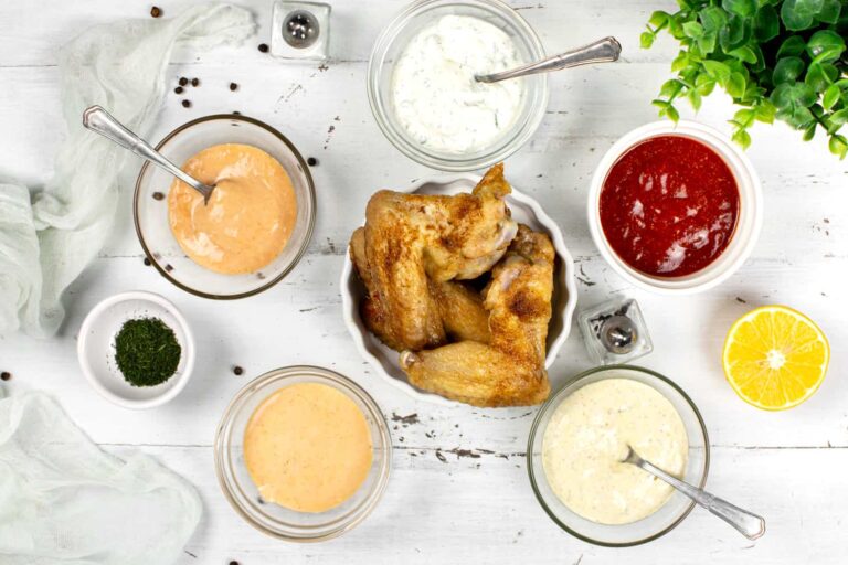 Dips and Sauces for Chicken Wings